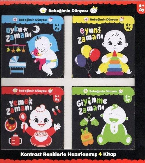 Bebeğimin Dünyası Serisi Seti - 4 Kitap Takım