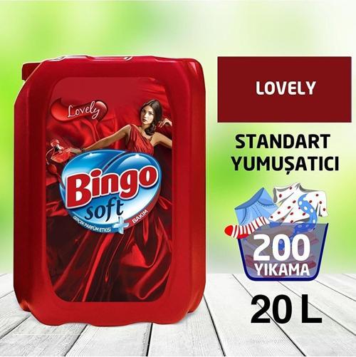 Soft Yumuşatıcı Lovely 5 Lt X 4 Adet