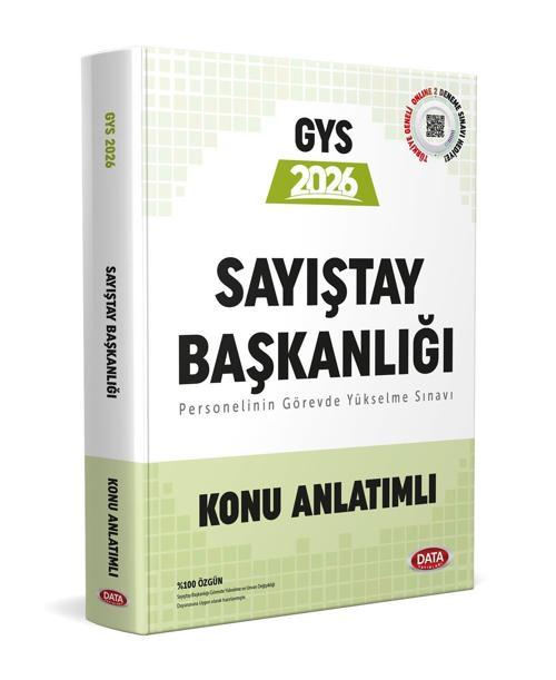 2026 GYS Sayıştay Başkanlığı Konu Anlatımlı Data Yayınları