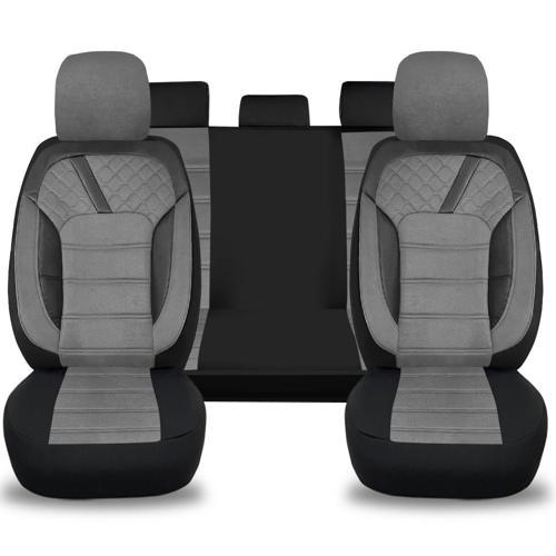Her Araca Uyumlu Oto Koltuk Kılıfı Tam Set - Tay Tüyü