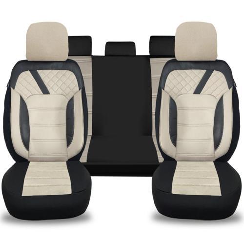 Her Araca Uyumlu Oto Koltuk Kılıfı Tam Set - Tay Tüyü