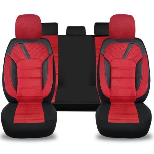 Her Araca Uyumlu Oto Koltuk Kılıfı Tam Set - Tay Tüyü