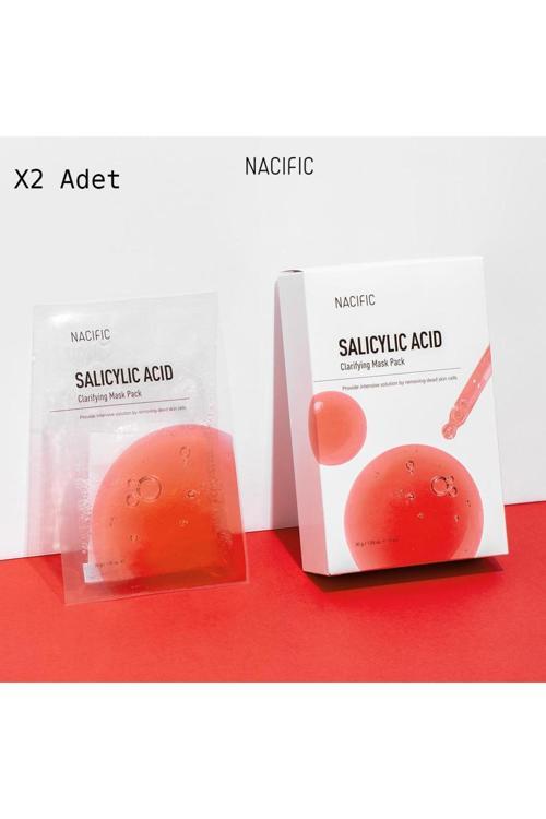 Salisilik Asitli Kağıt Maske – Gözenek Temizleyici, Peeling Etkili & Cilt Yatıştırıcı X2