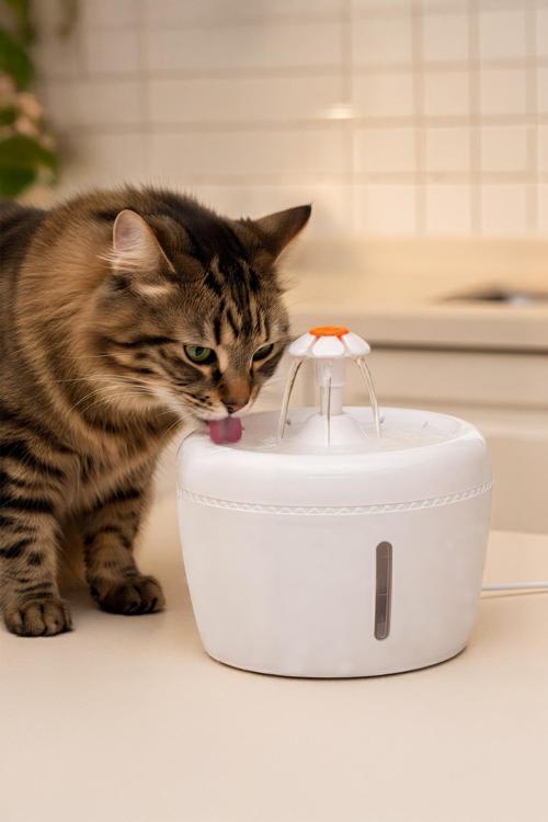 Kedi ve Köpekler İçin Otomatik Su Pınarı Su Çeşmesi