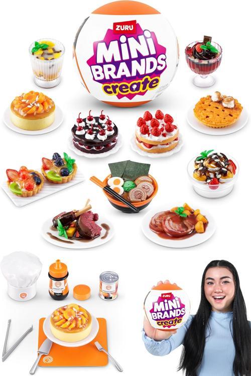 Mini Brands Masterchef Sürpriz Paket Create Serisi Mini Yemek Oyuncak Koleksiyon Seti Seri 1 - 1 TOP