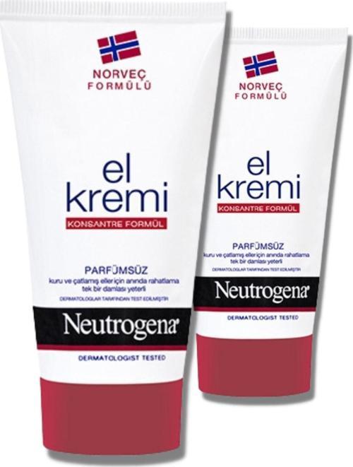 Norveç Formülü El Kremi Parfümsüz 75 Ml 2 Adet