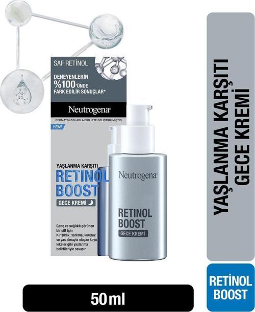 Retinol Boost Kırışıklık Karşıtı Gece Kremi Antiaging