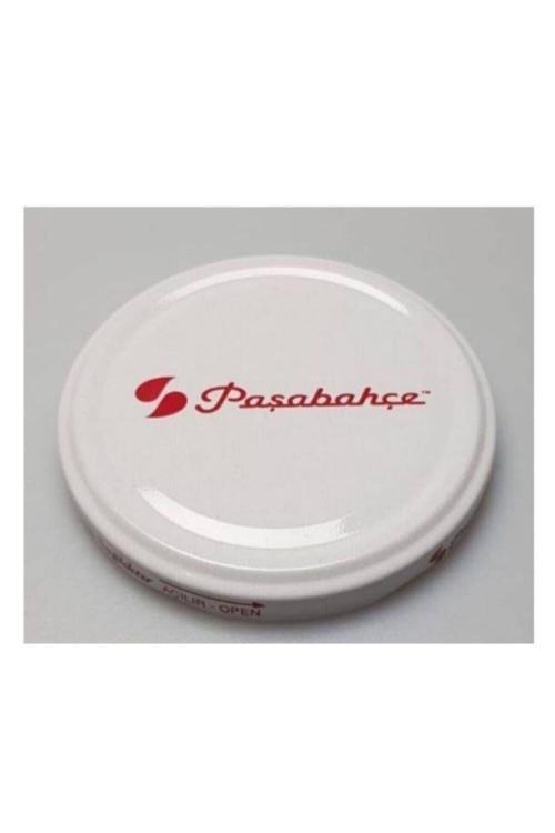 Tahtakale 20 Adet Konserve Kavanoz Kapağı Metal Beyaz Silikonlu Kapak Kapak Asya20