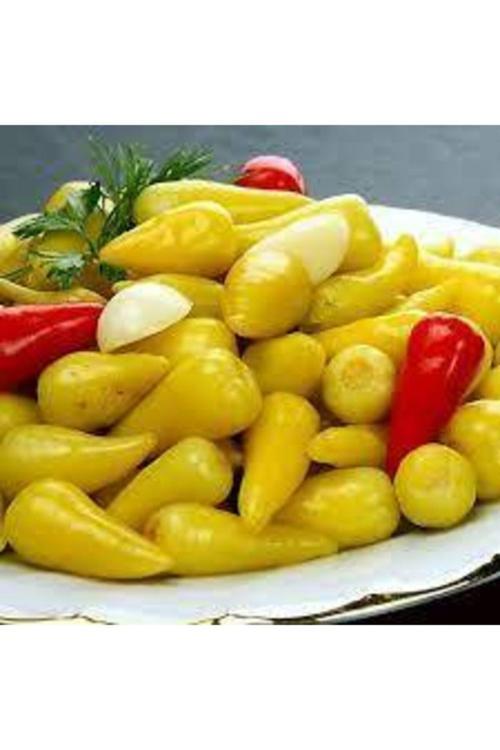 40 Adet Biberiye Fındık Biber Turşuluk Biber Tohum Topak Tohum Saksı Toprak Sürpriz Hediye Tohum