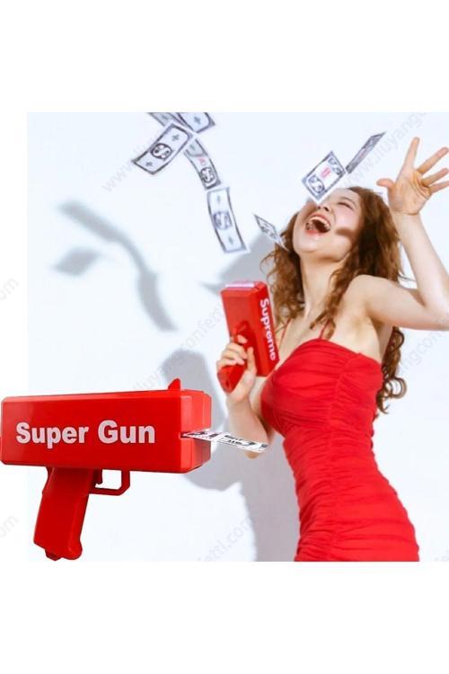 Para Tabancası Otomatik Luxury Dolar Euro Saçma Fışkırtma Makinesi Düğün Parti Eğlence Etkinlik Seti