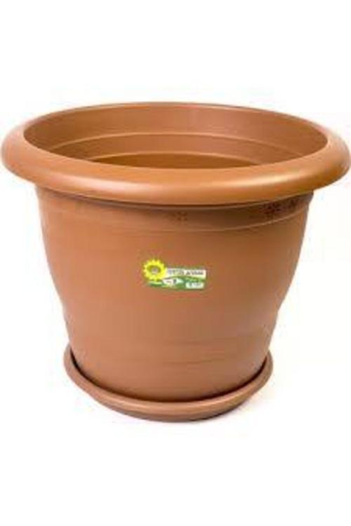 5 Adet Saksı Çiçek Saksısı Kaliteli Saksı Yükseklik 16,5X14 Ölçülerinde Kaliteli Çiçek Bitki Saksısı