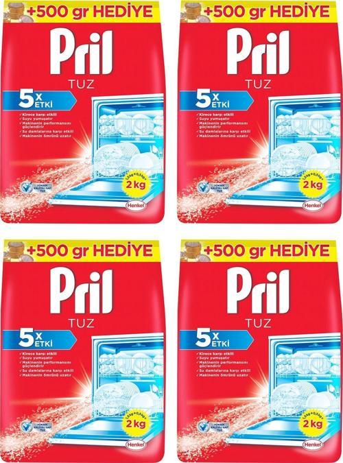 5 Etki Bulaşık Makinesi Tuzu 2 Kg X 4 Adet