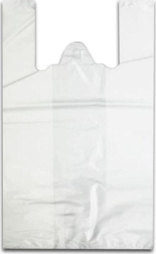 Beyaz Poşet Büyük Boy 30x56 Cm