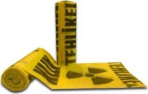 Tehlikeli Atık Poşeti 72x95 - 100 Micron 1 Rulo 10 Adettir