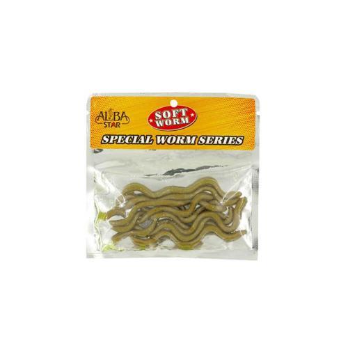 Soft Special Worm Sahte Kurt 10CM-KIRMIZI