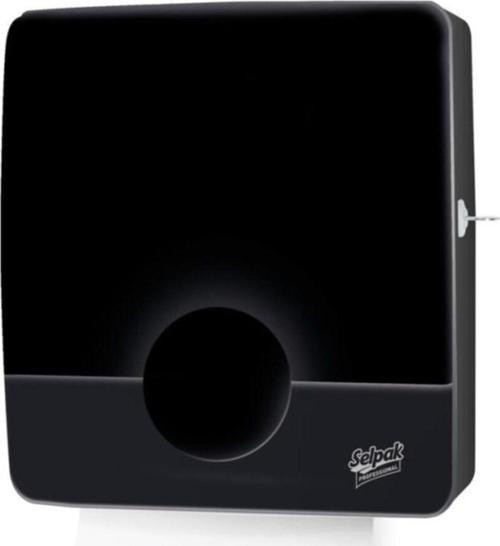 Touch Z Katlı Havlu Dispenseri Siyah