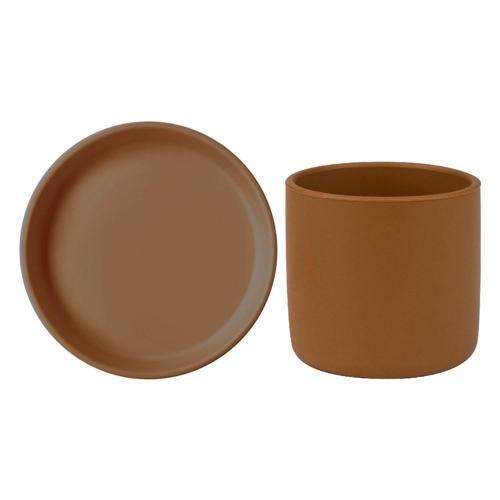 Basic Silikon Beslenme Seti Tabak&Bardak