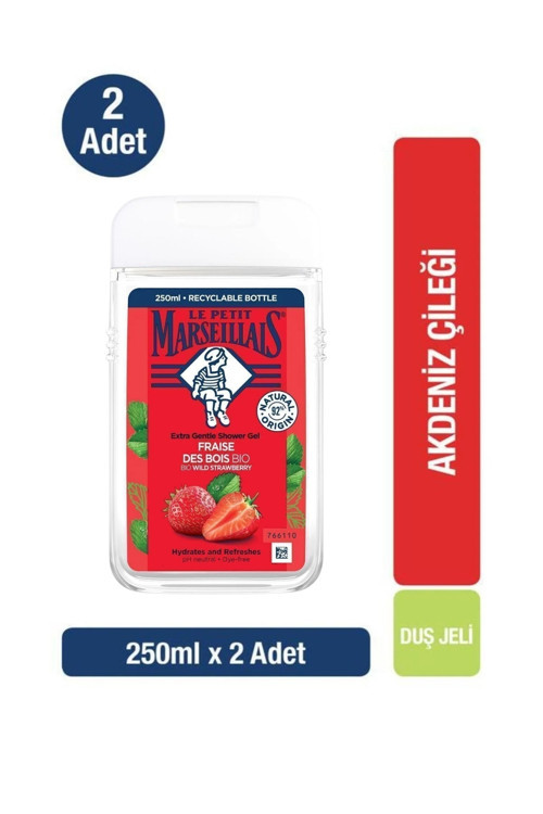 Akdeniz Çileği Duş Jeli 250 ml X 2 Adet