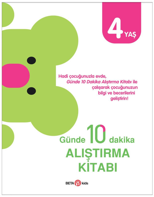 Nessiworld Günde 10 Dakika Alıştırma Kitabı 4 Yaş