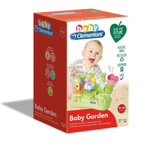 Nessiworld 17277 Baby Clementoni - Renkli Bahçe 10-36 ay