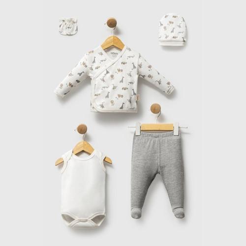 5'li Bebek Hastane Çıkış Seti 32106