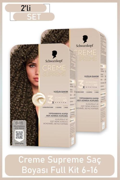 Creme Supreme Full Kit 6-16 Küllü Soğuk Açık Kahve x 2 Adet