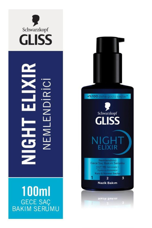 Night Elixir Nemlendirici Gece Saç Bakım Serumu