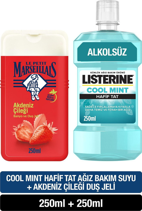 250ml Hafif Nane Le Petit Marseillais 250ml Akdeniz Çileği Duş Jeli
