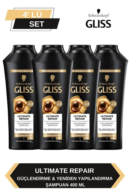 Ultimate Repair Şampuan 400ml x 4'lü Set