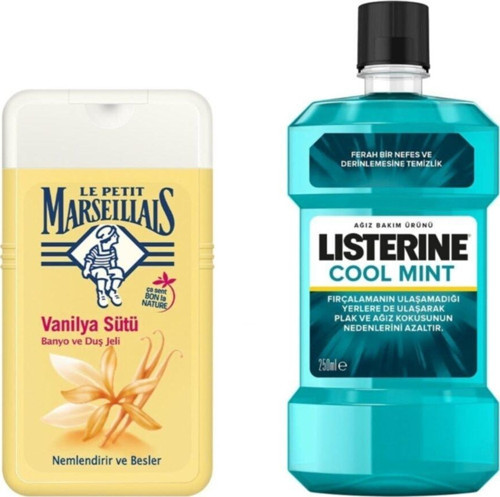 Le Petit Marseillais Vanilya 250 ml ve Ağız Çalkalama Suyu 250 ml