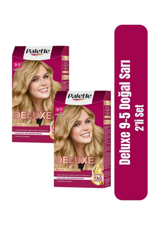 Deluxe 9-5 Doğal Sarı 2li Set
