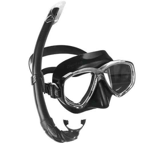 Perla Maske Mexico Şnorkel Seti BLACK-BLUE