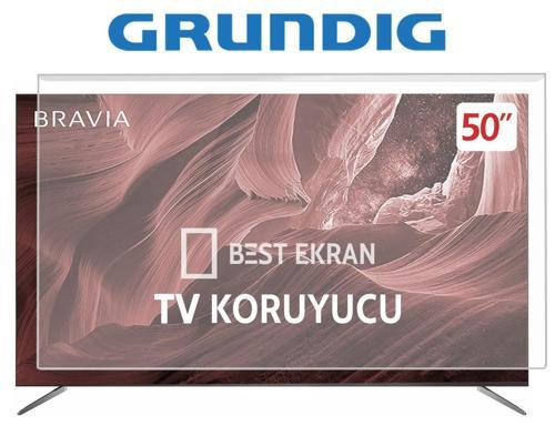 Grundig 50 GQ 700A TV EKRAN KORUYUCU - Grundig 50" inç 126 ekran Qled Tv Ekran Koruyucu