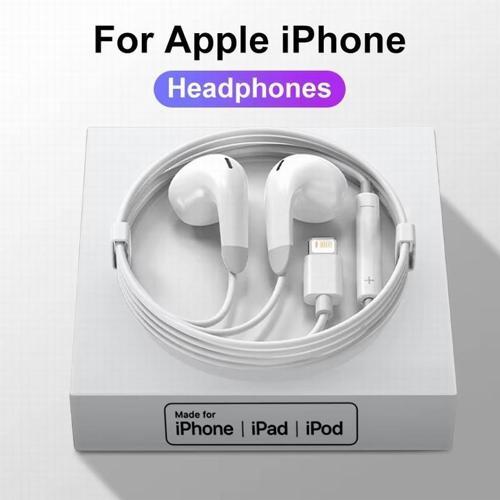 MMTN2FE/A Apple EarPods iPhone 7/7-Plus 8/8-Plus (X/XS/XS-MAX.12/13-PRO/14-PRO MAX