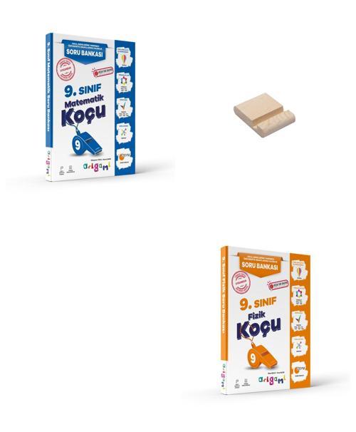 ORİGAMİ 9. Sınıf Matematik ve Fizik Soru Bankası + Telefon Standı