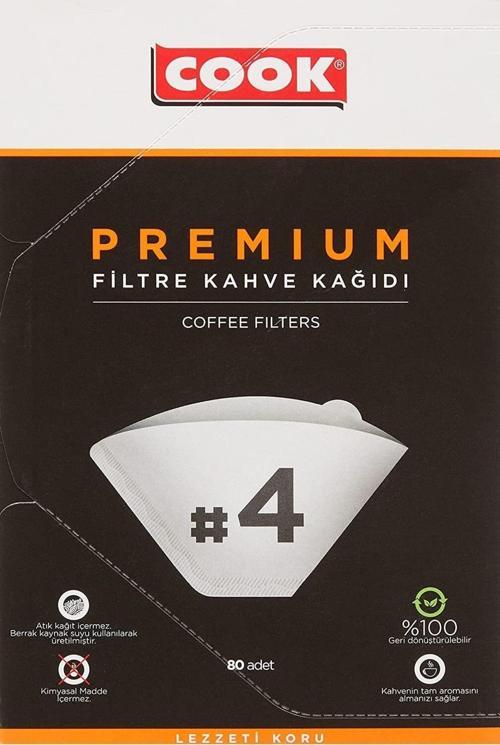 Premium Filtre Kahve Kağıdı - Ebat 4