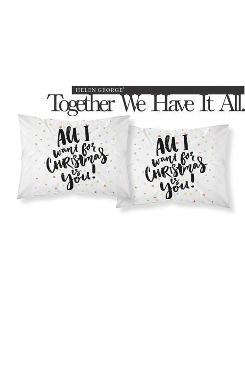 Christmas Yastık Kılıfı - Yeni Yıl