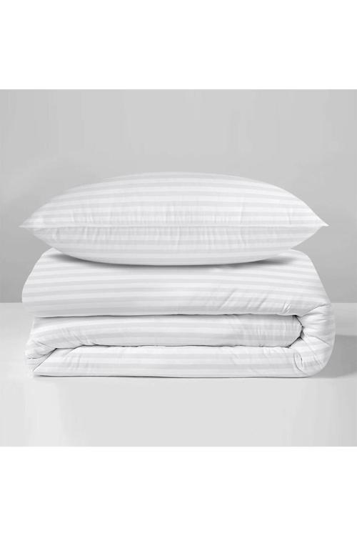 Çizgili Çift Kişilik Nevresim Seti