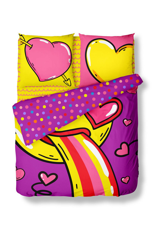 Love Fool Çift Kişilik Nevresim Takımı