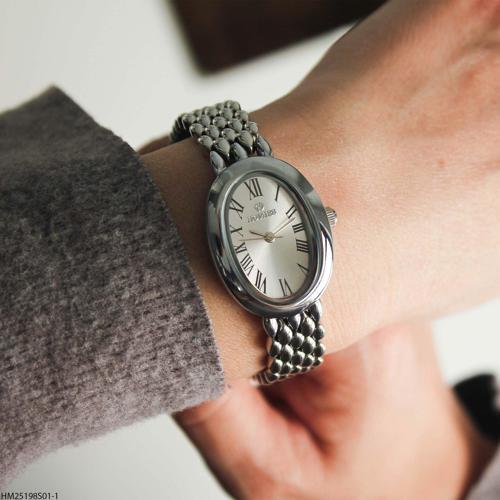 HM25198S01-1 Çelik kordonlu Kadın Kol Saati