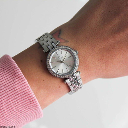 HM26048S01-1 Çelik kordonlu Kadın Kol Saati