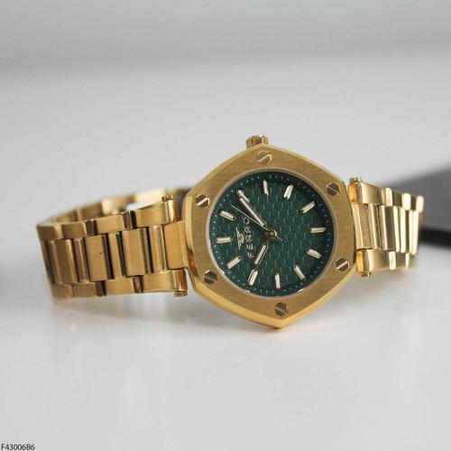 F43006B6 Çelik Kordonlu Kadın Kol Saati