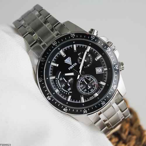 FS000023 Çelik Kordonlu Erkek Kol Saati