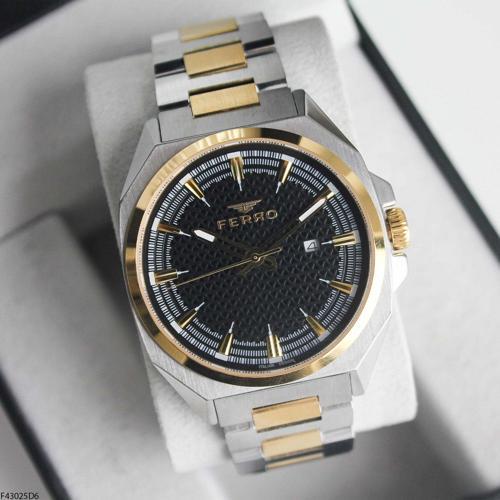 F43025D6 Çelik Kordonlu Erkek Kol Saati