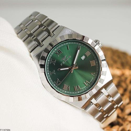 F11474A6 Çelik Kordonlu Erkek Kol Saati