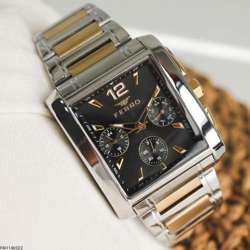 FM11465D2 Çelik Kordonlu Erkek Kol Saati