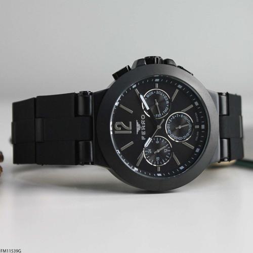 FM11539G Silikon Kordonlu Erkek Kol Saati