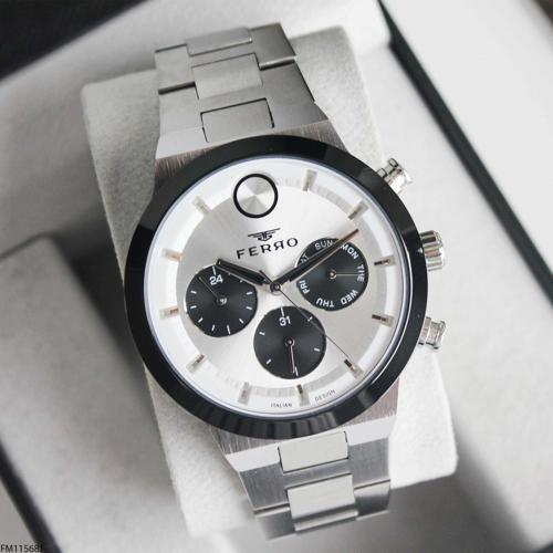 FM11568J-1 Çelik Kordonlu Erkek Kol Saati