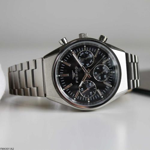 FM43011A2 Çelik Kordonlu Erkek Kol Saati