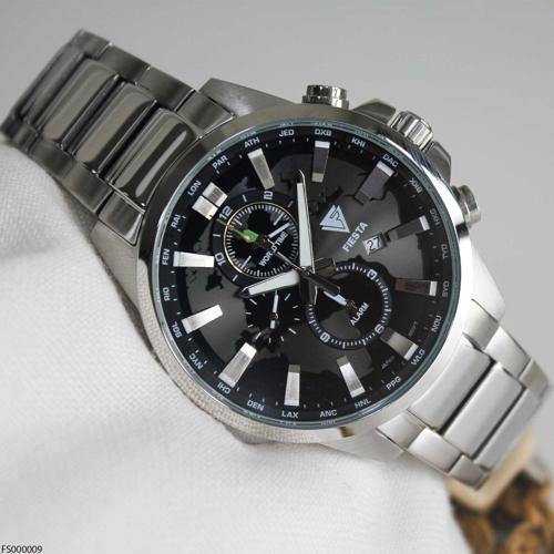 FS000009 Çelik Kordonlu Erkek Kol Saati